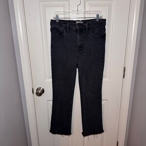 Madewell Black Cali Demi-Boot Jeans